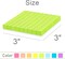 Lined Sticky Notes 3X3 in Bright Ruled Post Stickies Colorful Super Sticking Power Memo Pads, 82 Sheets/Pad, 8 Pads/Pack